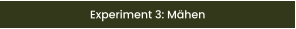 Experiment 3: Mähen
