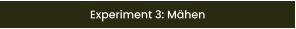 Experiment 3: Mähen