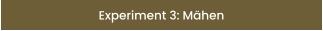 Experiment 3: Mähen